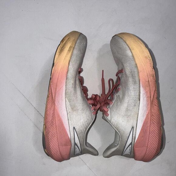 Altra Experience Flow Shoes Womens White Orange Road Running Sneakers Size 8 - Picture 11 of 12